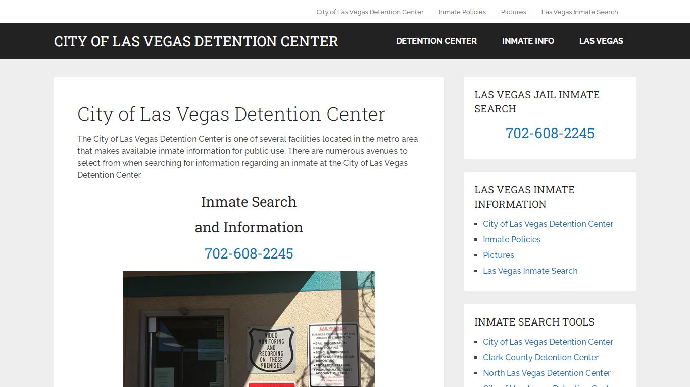 City of Las Vegas Detention Center